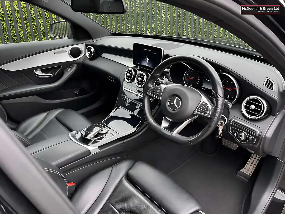 Used 2016 Mercedes-Benz C Class AMG Line Black - Interior and Exterior details 12