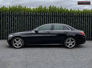 Used 2016 Mercedes-Benz C Class AMG Line Black - Interior and Exterior details 2