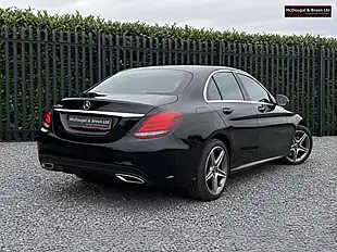 Used 2016 Mercedes-Benz C Class AMG Line Black - Interior and Exterior details 5