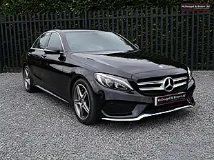 Used 2016 Mercedes-Benz C Class AMG Line Black - Interior and Exterior details 7