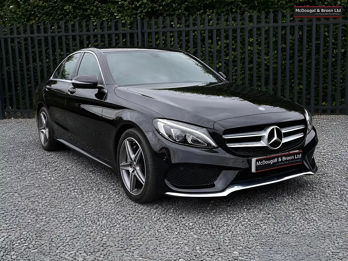 Used 2016 Mercedes-Benz C Class AMG Line Black - Interior and Exterior details 7