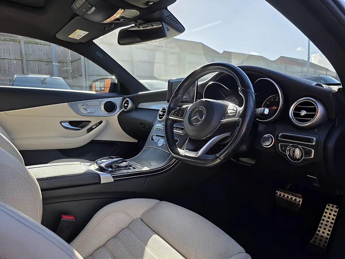 Used 2016 Mercedes-Benz C Class AMG Line Black - Interior and Exterior details 14