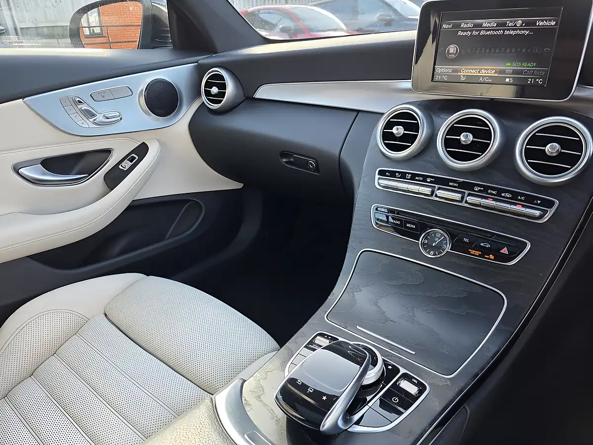 Used 2016 Mercedes-Benz C Class AMG Line Black - Interior and Exterior details 17