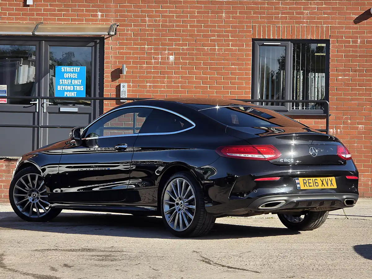 Used 2016 Mercedes-Benz C Class AMG Line Black - Interior and Exterior details 2
