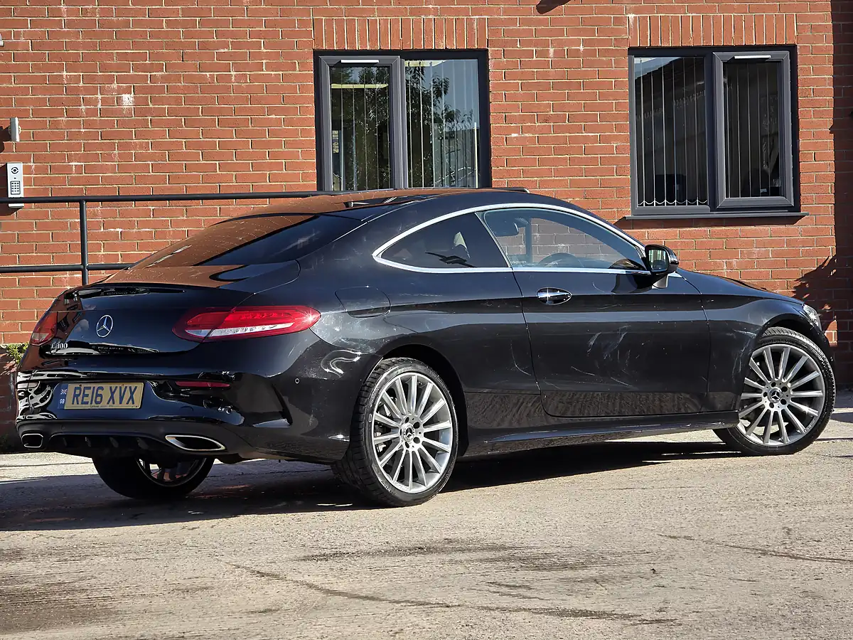 Used 2016 Mercedes-Benz C Class AMG Line Black - Interior and Exterior details 6