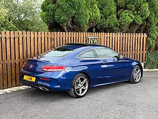 Used 2016 Mercedes-Benz C Class AMG Line Blue - Interior and Exterior details 10