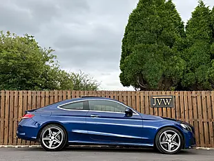 Used 2016 Mercedes-Benz C Class AMG Line Blue - Interior and Exterior details 11