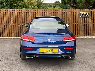 Used 2016 Mercedes-Benz C Class AMG Line Blue - Interior and Exterior details 12