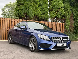 Used 2016 Mercedes-Benz C Class AMG Line Blue - Interior and Exterior details 13