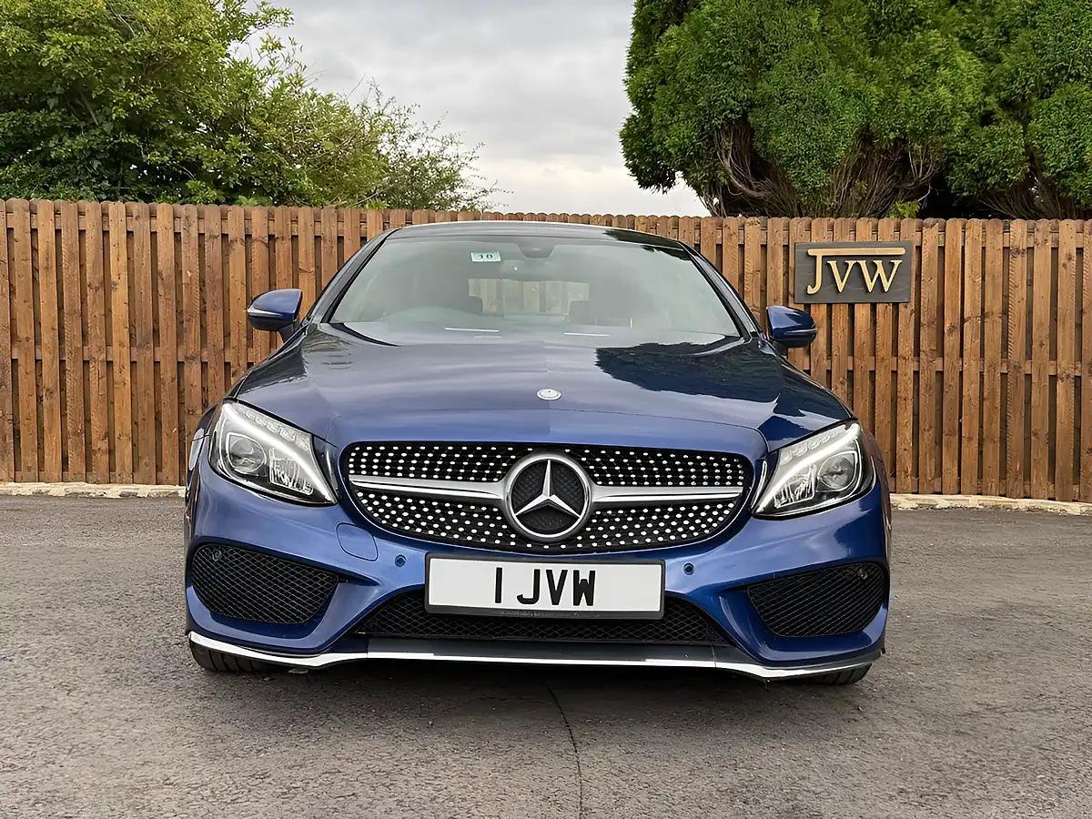 Used 2016 Mercedes-Benz C Class AMG Line Blue - Interior and Exterior details 18