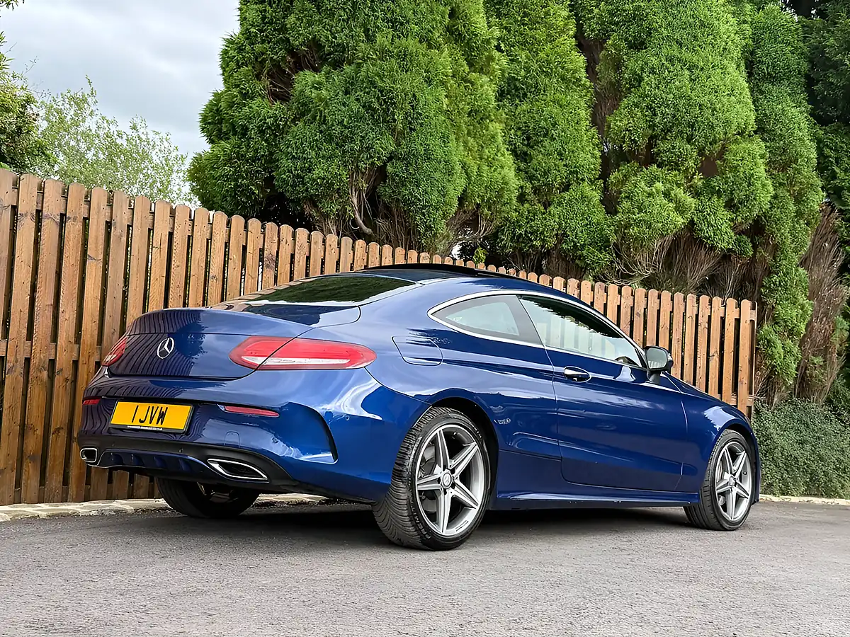 Used 2016 Mercedes-Benz C Class AMG Line Blue - Interior and Exterior details 19