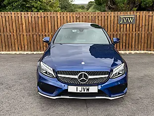 Used 2016 Mercedes-Benz C Class AMG Line Blue - Interior and Exterior details 4