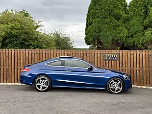Used 2016 Mercedes-Benz C Class AMG Line Blue - Interior and Exterior details 8