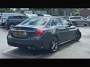 Used 2016 Mercedes-Benz C Class AMG Line Grey - Interior and Exterior details 18