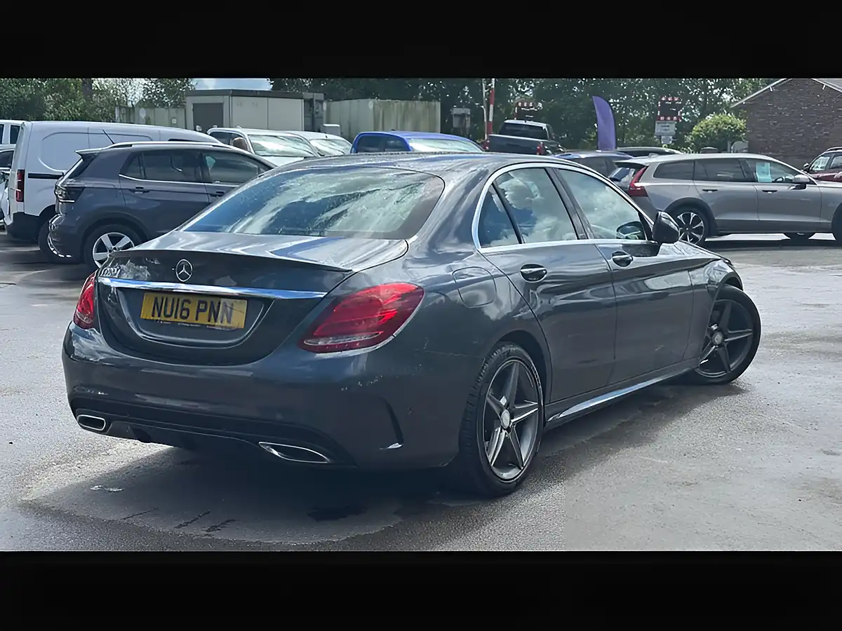 Used 2016 Mercedes-Benz C Class AMG Line Grey - Interior and Exterior details 18