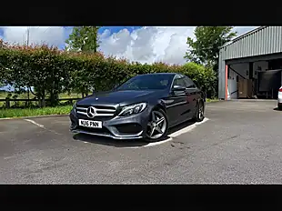 Used 2016 Mercedes-Benz C Class AMG Line Grey - Interior and Exterior details 2