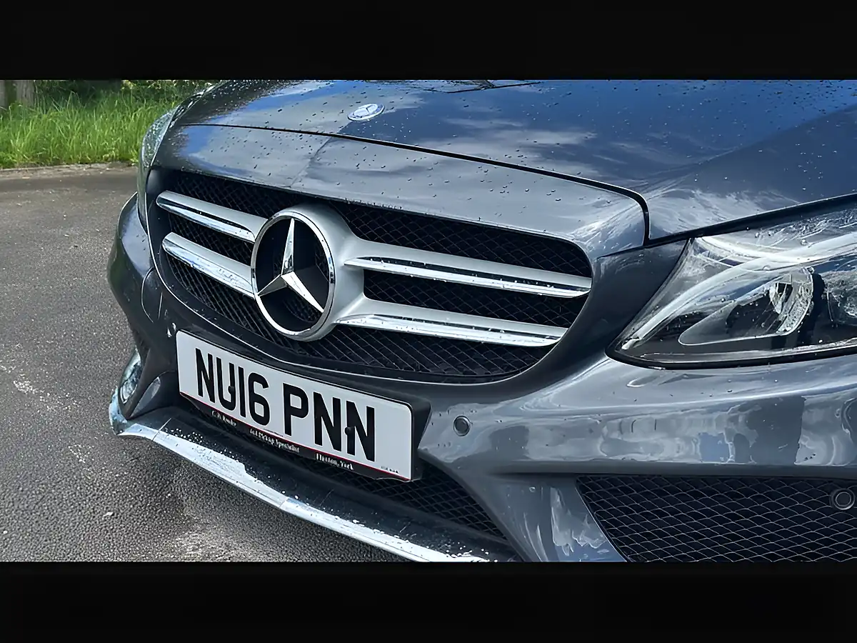 Used 2016 Mercedes-Benz C Class AMG Line Grey - Interior and Exterior details 7