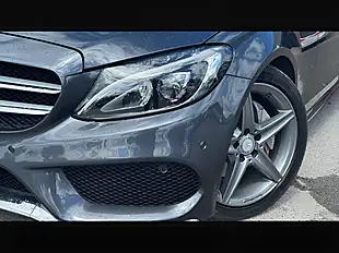 Used 2016 Mercedes-Benz C Class AMG Line Grey - Interior and Exterior details 8