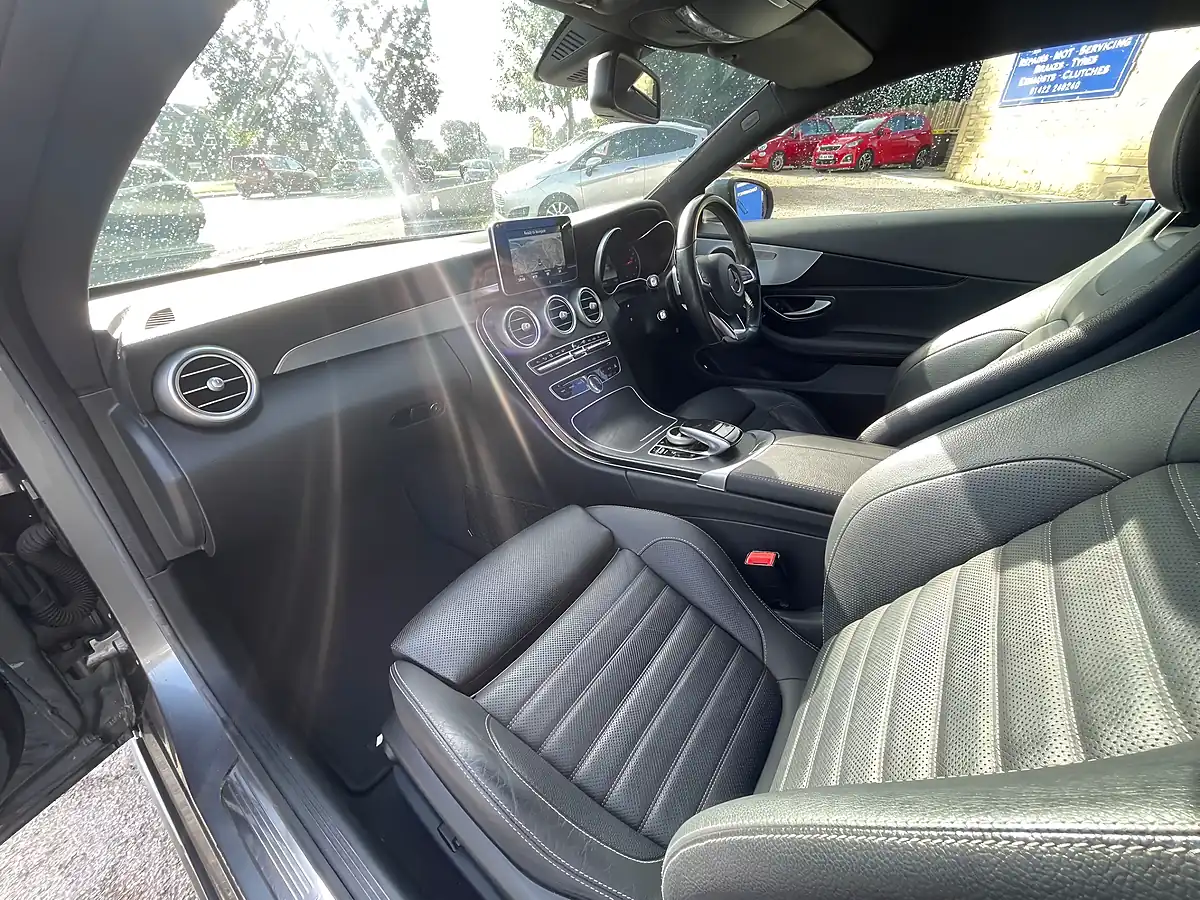 Used 2016 Mercedes-Benz C Class AMG Line Grey - Interior and Exterior details 14