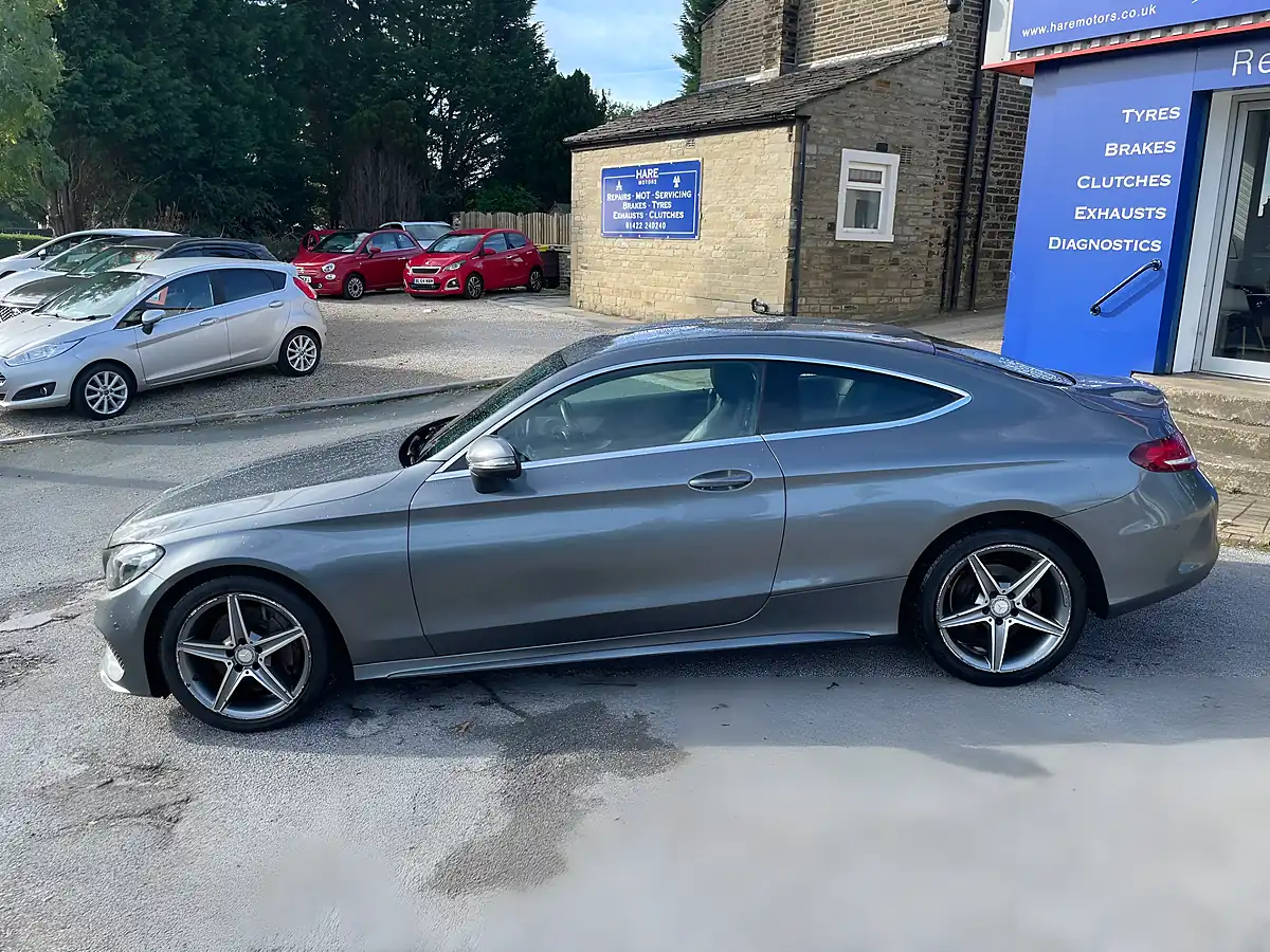 Used 2016 Mercedes-Benz C Class AMG Line Grey - Interior and Exterior details 2