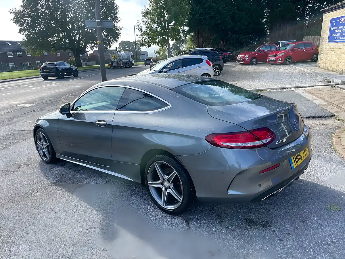 Used 2016 Mercedes-Benz C Class AMG Line Grey - Interior and Exterior details 3