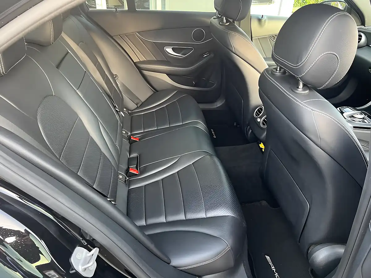 Used 2016 Mercedes-Benz C Class AMG Line Obsidian Black - Interior and Exterior details 12