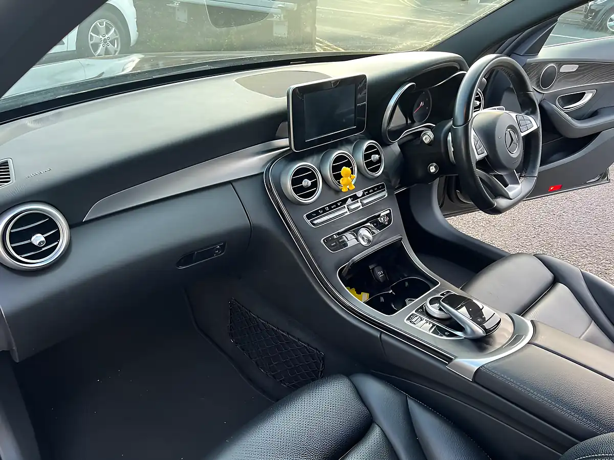 Used 2016 Mercedes-Benz C Class AMG Line Obsidian Black - Interior and Exterior details 13