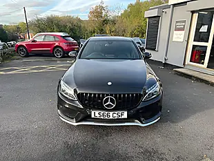 Used 2016 Mercedes-Benz C Class AMG Line Obsidian Black - Interior and Exterior details 2