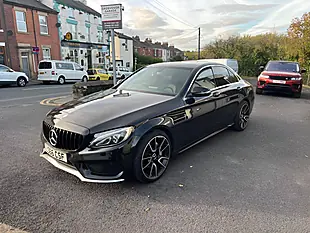 Used 2016 Mercedes-Benz C Class AMG Line Obsidian Black - Interior and Exterior details 3