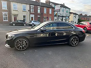 Used 2016 Mercedes-Benz C Class AMG Line Obsidian Black - Interior and Exterior details 4