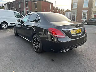 Used 2016 Mercedes-Benz C Class AMG Line Obsidian Black - Interior and Exterior details 5