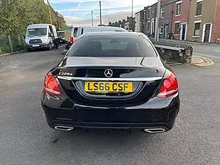 Used 2016 Mercedes-Benz C Class AMG Line Obsidian Black - Interior and Exterior details 6