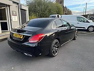 Used 2016 Mercedes-Benz C Class AMG Line Obsidian Black - Interior and Exterior details 7