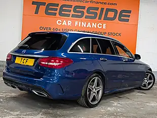 Used 2016 Mercedes-Benz C-Class AMG Line (premium) Blue - Interior and Exterior details 15