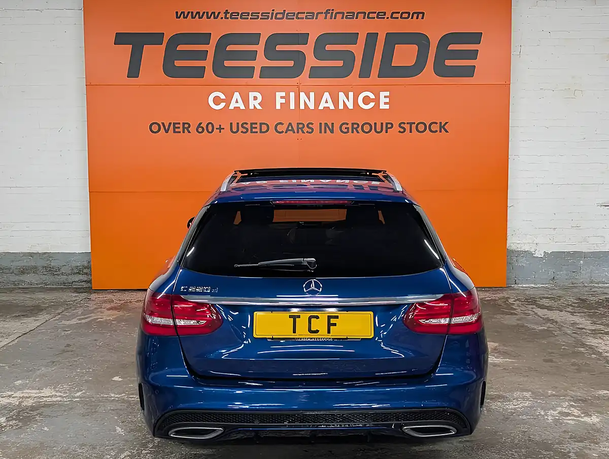 Used 2016 Mercedes-Benz C-Class AMG Line (premium) Blue - Interior and Exterior details 16