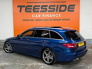 Used 2016 Mercedes-Benz C-Class AMG Line (premium) Blue - Interior and Exterior details 19