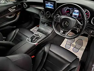 Used 2016 Mercedes-Benz C-Class AMG Line (premium) Blue - Interior and Exterior details 2
