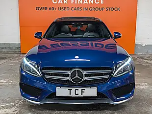 Used 2016 Mercedes-Benz C-Class AMG Line (premium) Blue - Interior and Exterior details 5