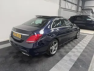 Used 2016 Mercedes-Benz C-Class AMG Line Premium+ Blue - Interior and Exterior details 10