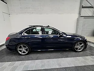 Used 2016 Mercedes-Benz C-Class AMG Line Premium+ Blue - Interior and Exterior details 12