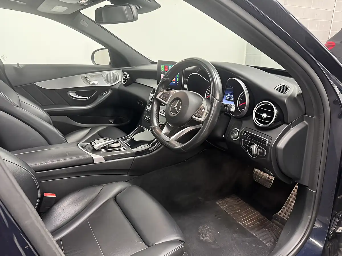 Used 2016 Mercedes-Benz C-Class AMG Line Premium+ Blue - Interior and Exterior details 14