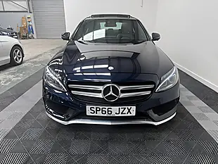 Used 2016 Mercedes-Benz C-Class AMG Line Premium+ Blue - Interior and Exterior details 4