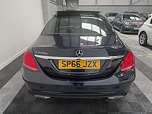 Used 2016 Mercedes-Benz C-Class AMG Line Premium+ Blue - Interior and Exterior details 6