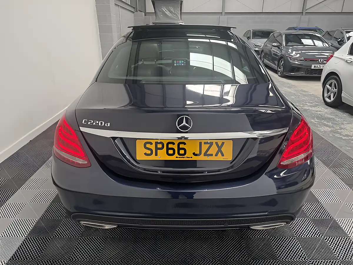 Used 2016 Mercedes-Benz C-Class AMG Line Premium+ Blue - Interior and Exterior details 6