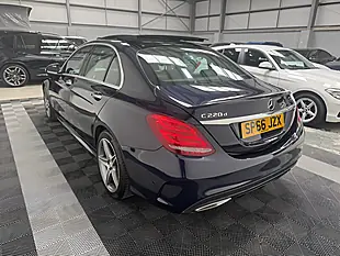 Used 2016 Mercedes-Benz C-Class AMG Line Premium+ Blue - Interior and Exterior details 8