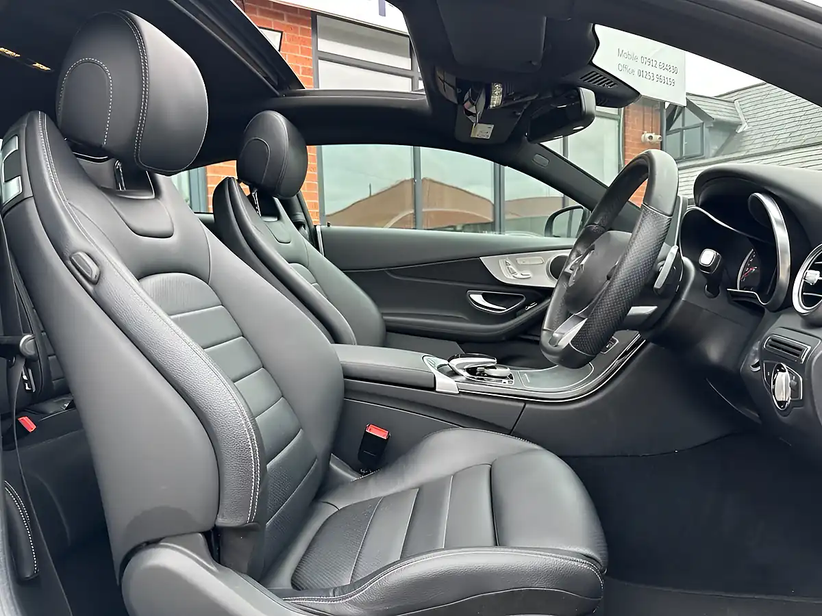 Used 2016 Mercedes-Benz C Class AMG Line (premium) Grey - Interior and Exterior details 9
