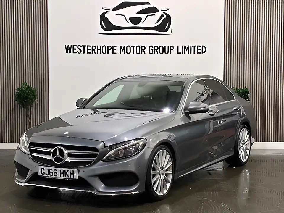 Used 2016 Mercedes-Benz C Class AMG Line (premium) Grey - Interior and Exterior details 10