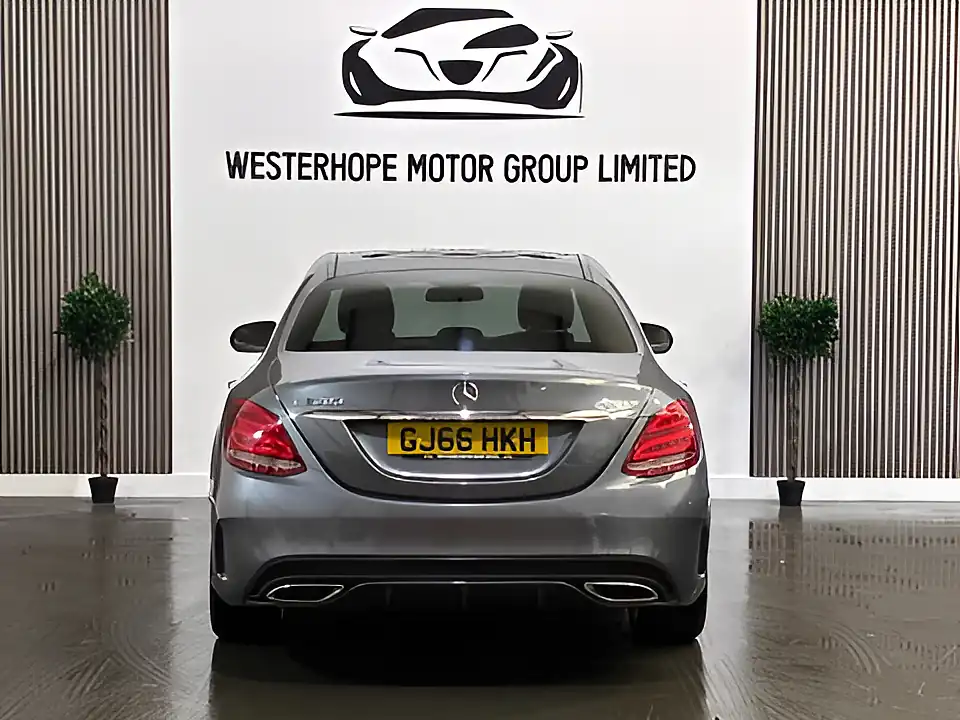 Used 2016 Mercedes-Benz C Class AMG Line (premium) Grey - Interior and Exterior details 11