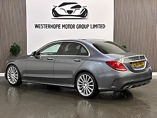 Used 2016 Mercedes-Benz C Class AMG Line (premium) Grey - Interior and Exterior details 2