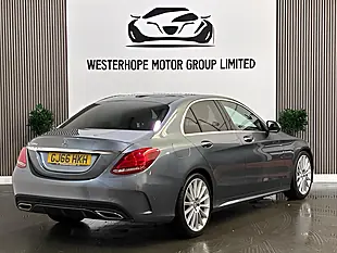 Used 2016 Mercedes-Benz C Class AMG Line (premium) Grey - Interior and Exterior details 4